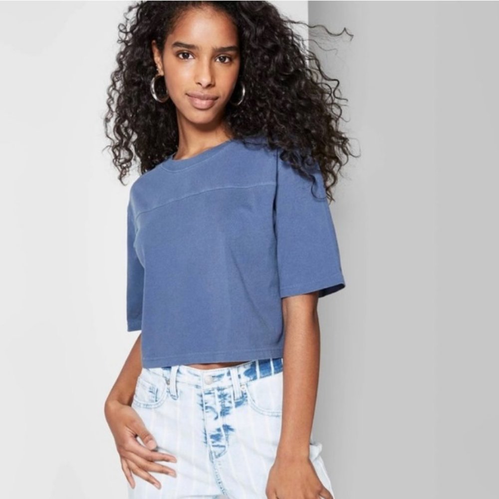 Wild Fable Cropped T - Shirt